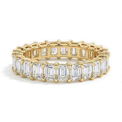 Emerald Eternity Band - 4 ctw