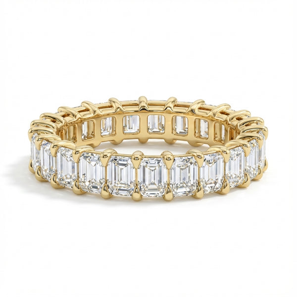 Emerald Eternity Band - 4 ctw