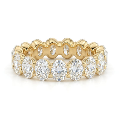 Oval Eternity Band - 4 ctw
