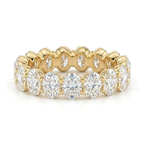 Oval Eternity Band - 4 ctw