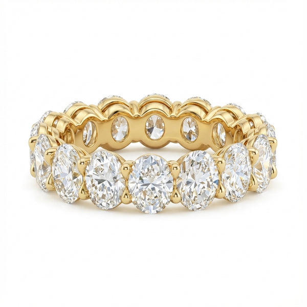 Oval Eternity Band - 5 ctw