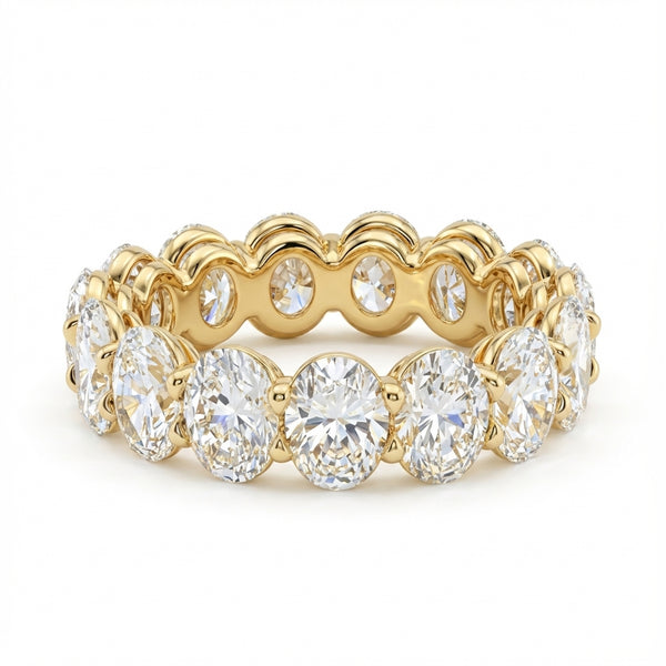 Oval Eternity Band - 6 ctw