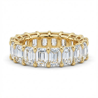 Emerald Eternity Band - 7 ctw