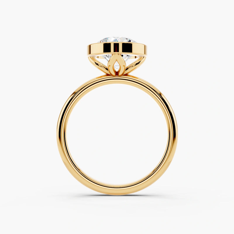 Floral Bezel Setting
