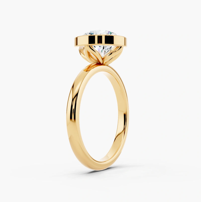 Floral Bezel Setting