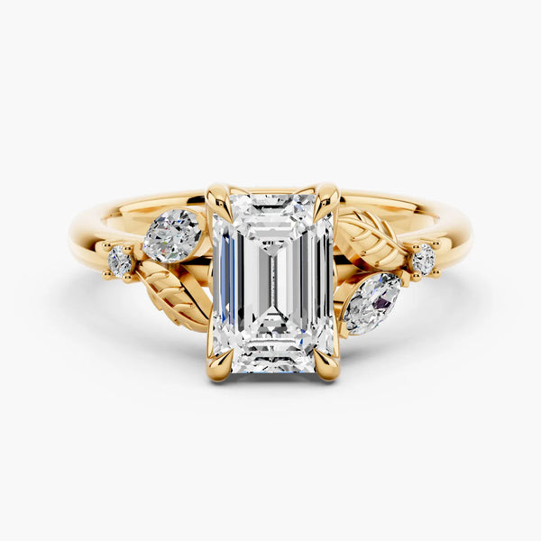Blossom Setting Engagement Ring
