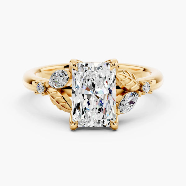 Blossom Setting Engagement Ring