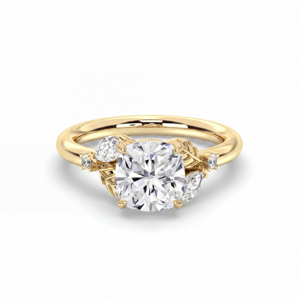 Blossom Setting Engagement Ring