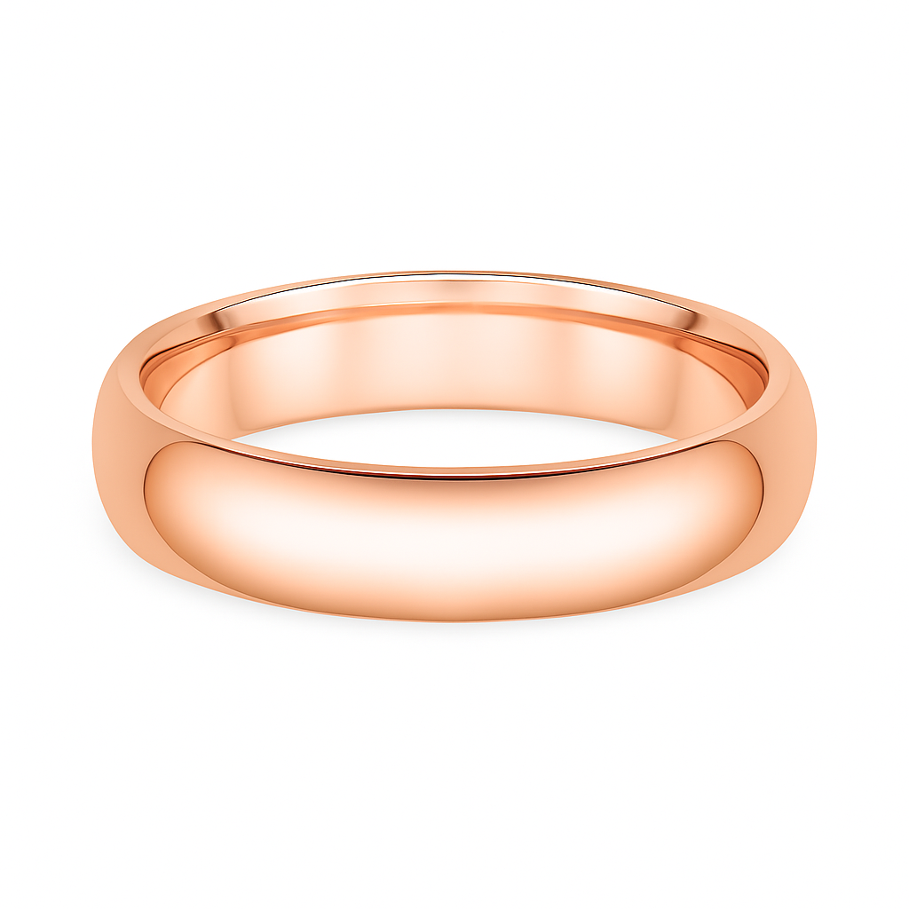 5 mm Mens Metal Wedding Band