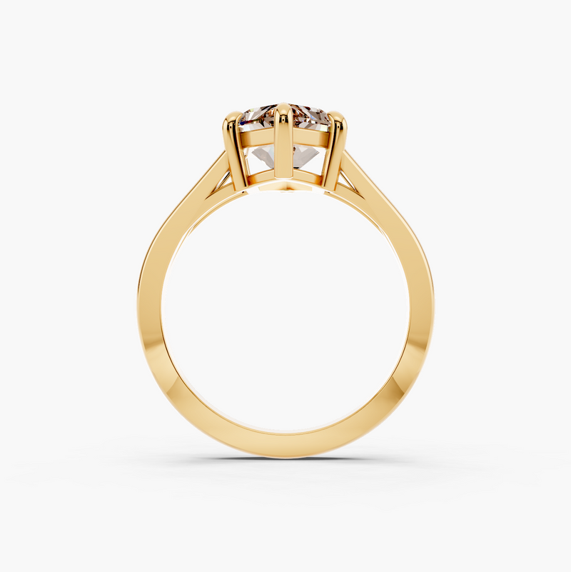 Seco Solitaire Champagne Setting
