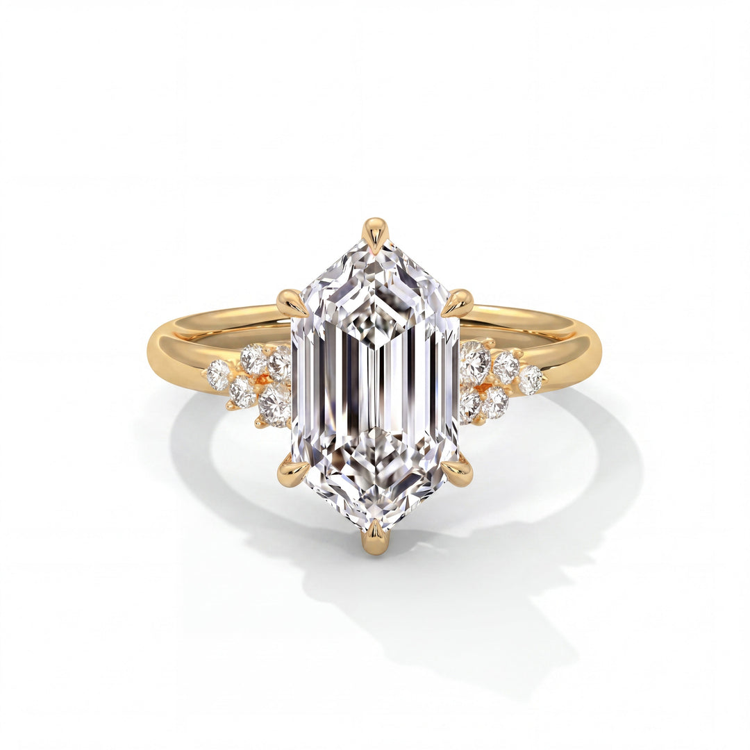 Nora-ElongatedHexagon-14K-Yellow