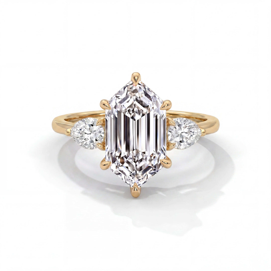 Nova-ElongatedHexagon-14K-Yellow