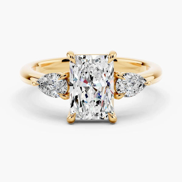 Paloma Three Stone Setting