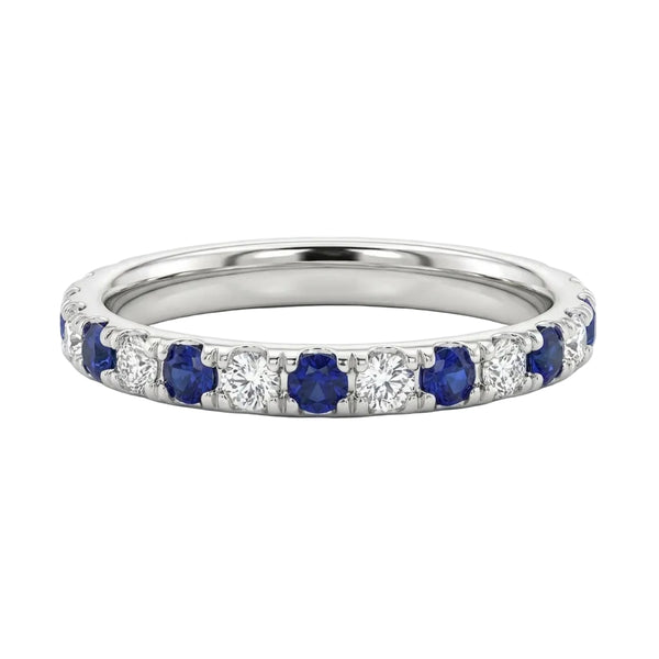 Regal Sapphire and Diamond Ring