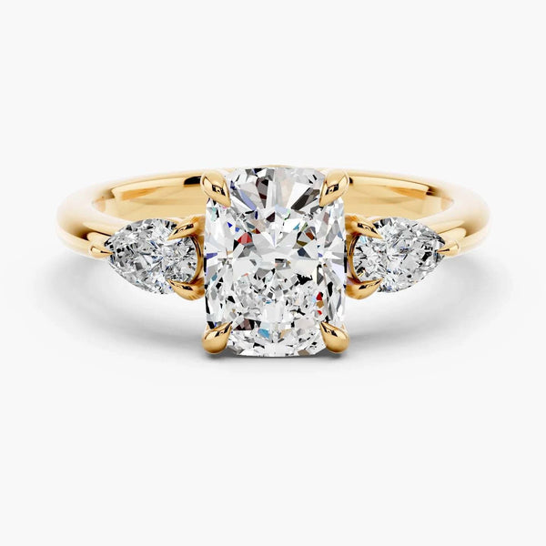 Paloma Three Stone Setting