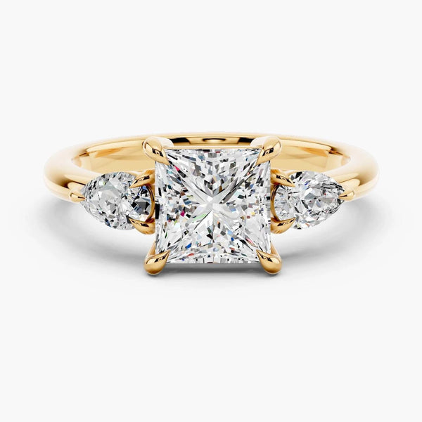 Paloma Three Stone Setting