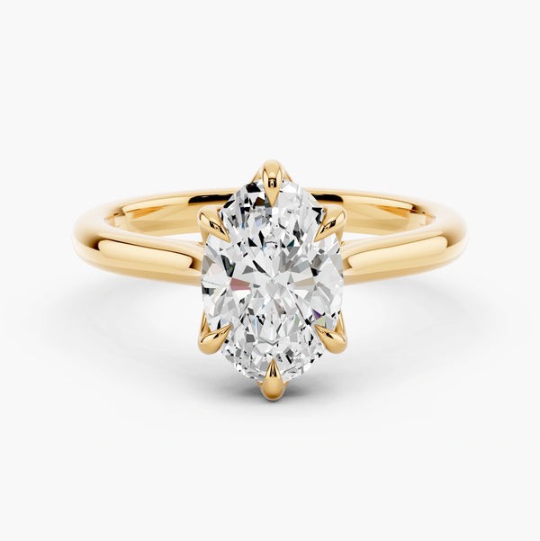 Solstice Tulip Diamond Ring Setting