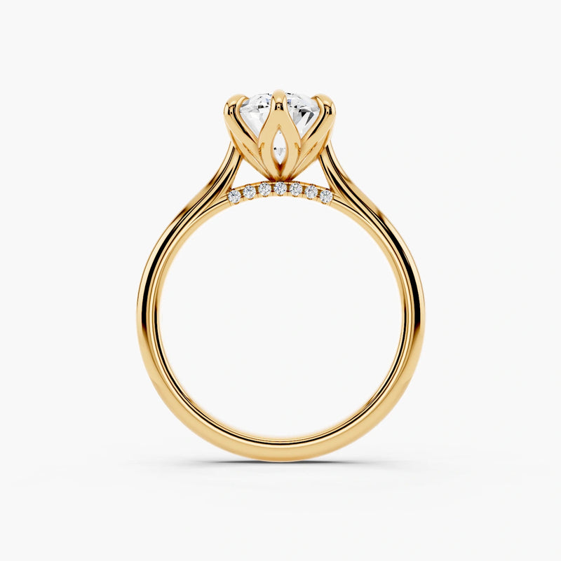 Solstice Tulip Diamond Ring Setting