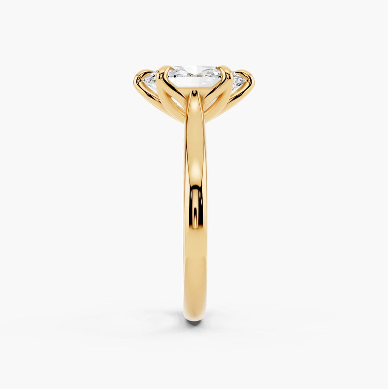Solstice Tulip Diamond Ring Setting