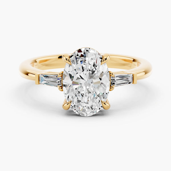 Astoria Tapered Baguette Setting Ring