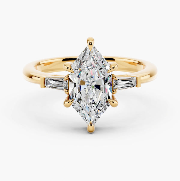Astoria Tapered Baguette Setting Ring