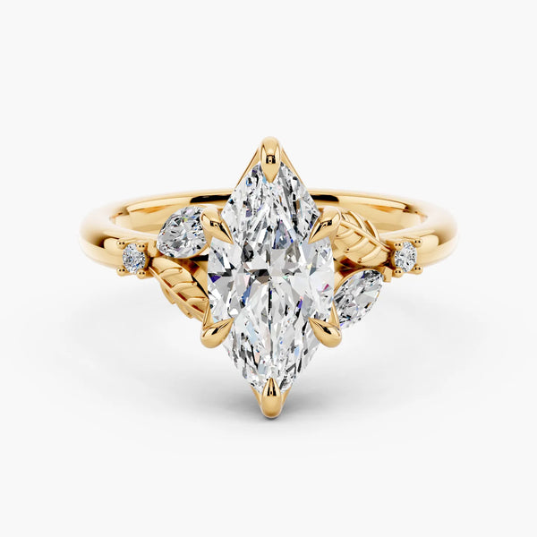 Blossom Setting Engagement Ring