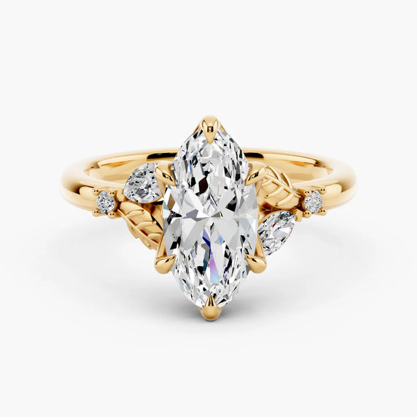 Blossom Setting Engagement Ring
