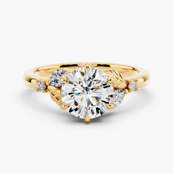 Blossom Setting Engagement Ring
