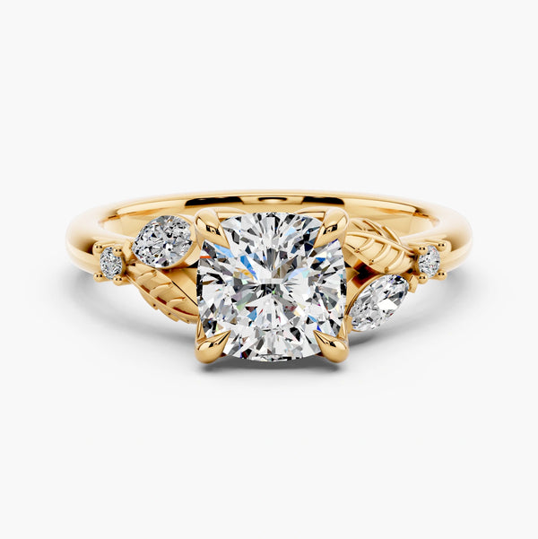 Blossom Setting Engagement Ring
