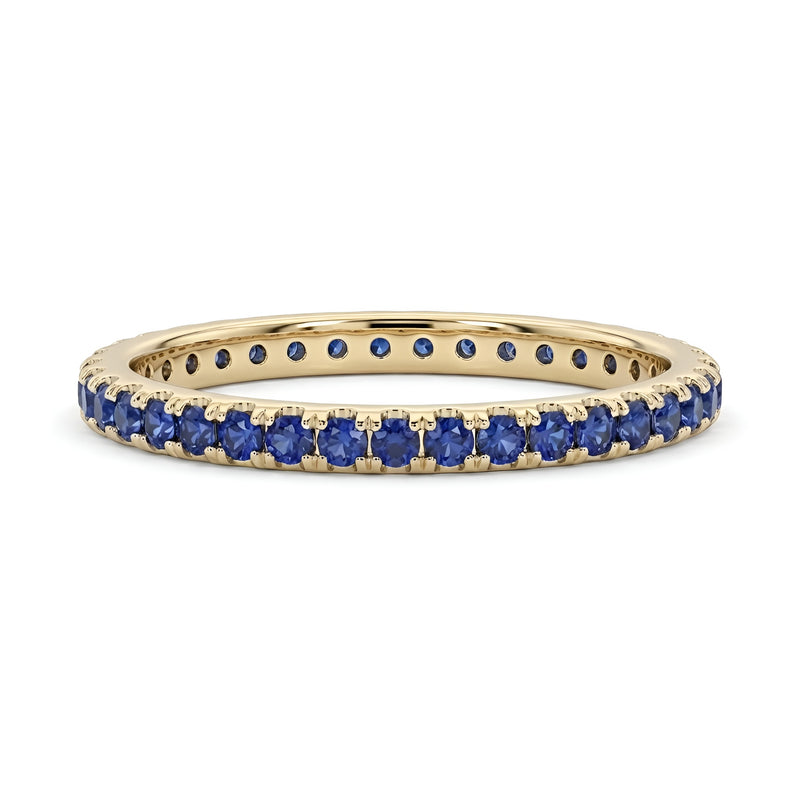 Sapphire Pave Band