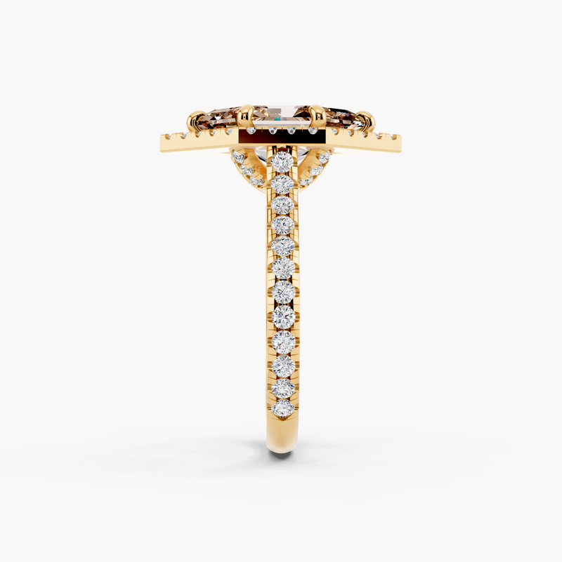 Crystal Champagne Setting