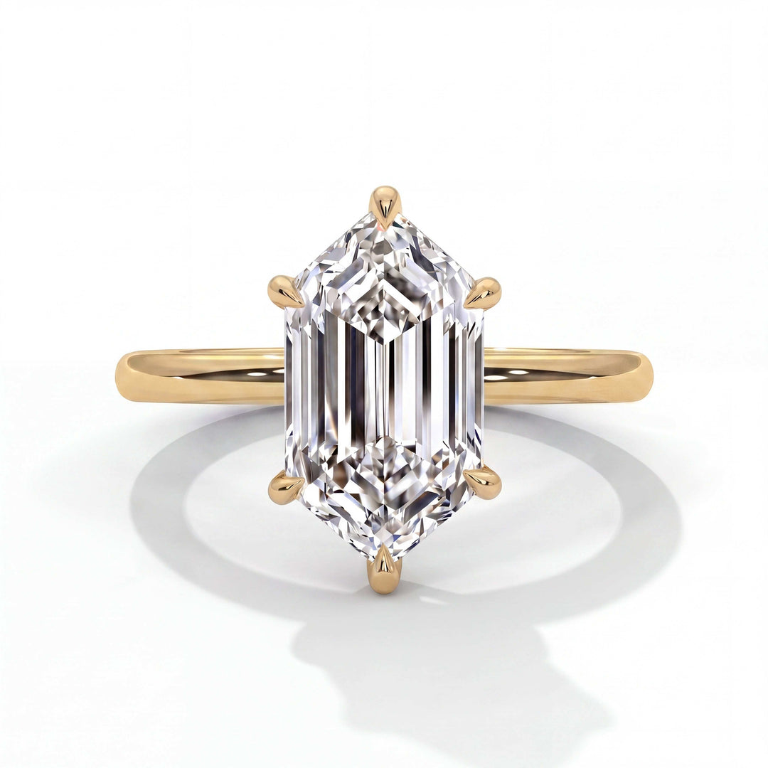 Tapered-Cathedral-ElongatedHexagon-14K-Yellow