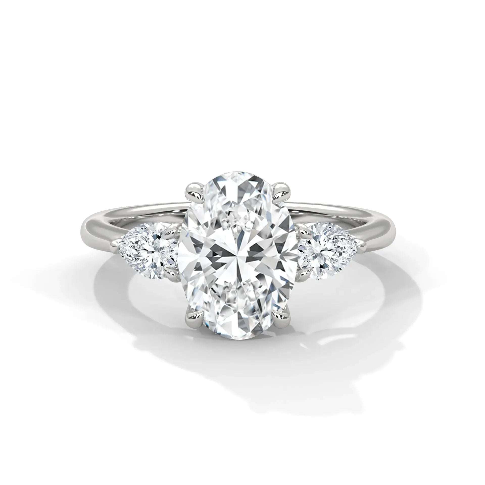 14k Yellow Gold / Oval