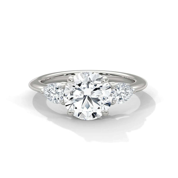 Paloma Three Stone Setting