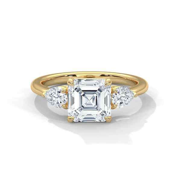 Paloma Three Stone Setting