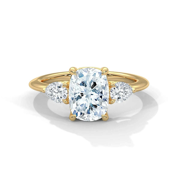 Paloma Three Stone Setting