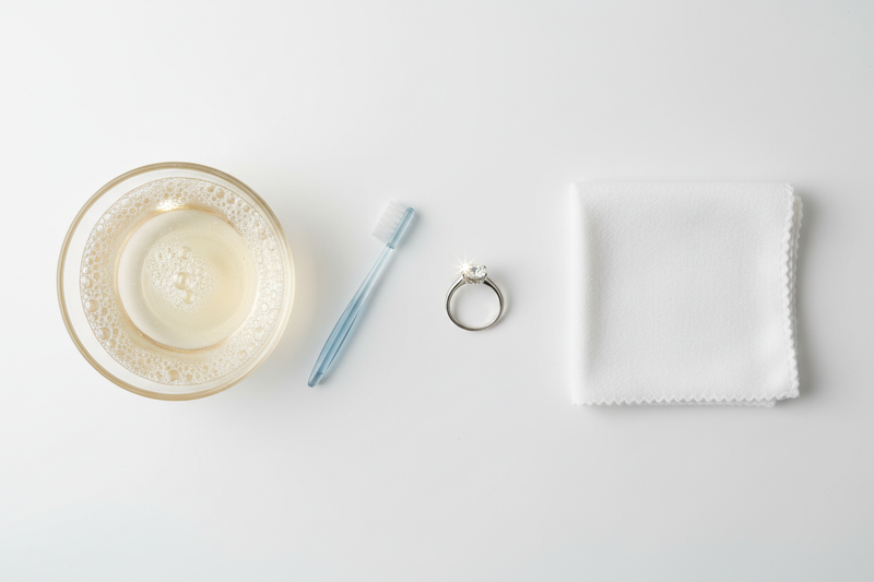 How to safely clean diamond jewelry at home