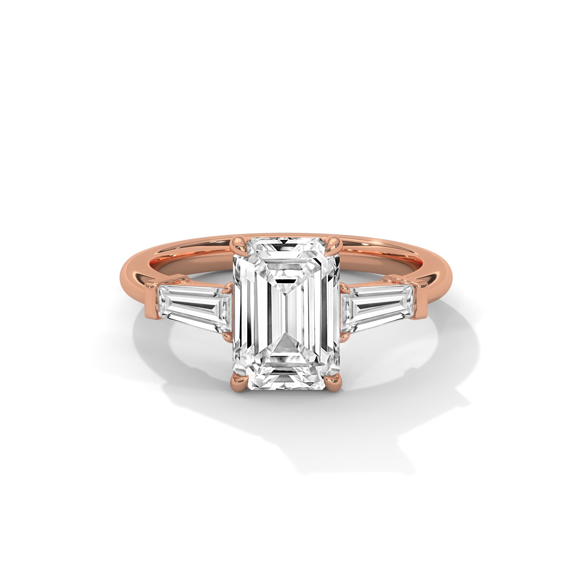 14k Yellow Gold / Emerald