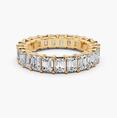 Emerald Eternity Band - 4 ctw