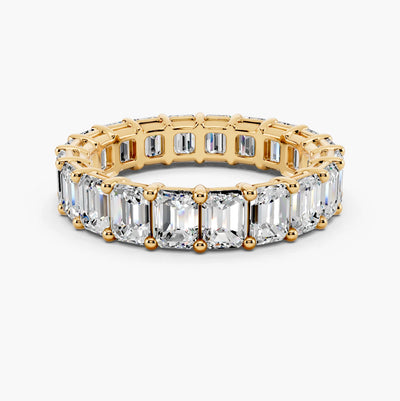 Emerald Eternity Band - 5 ctw