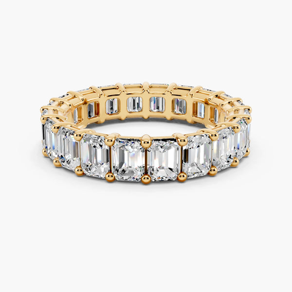 Emerald Eternity Band - 5 ctw