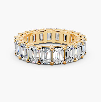 Emerald Eternity Band - 6 ctw