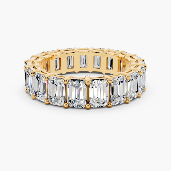 Emerald Eternity Band - 6 ctw