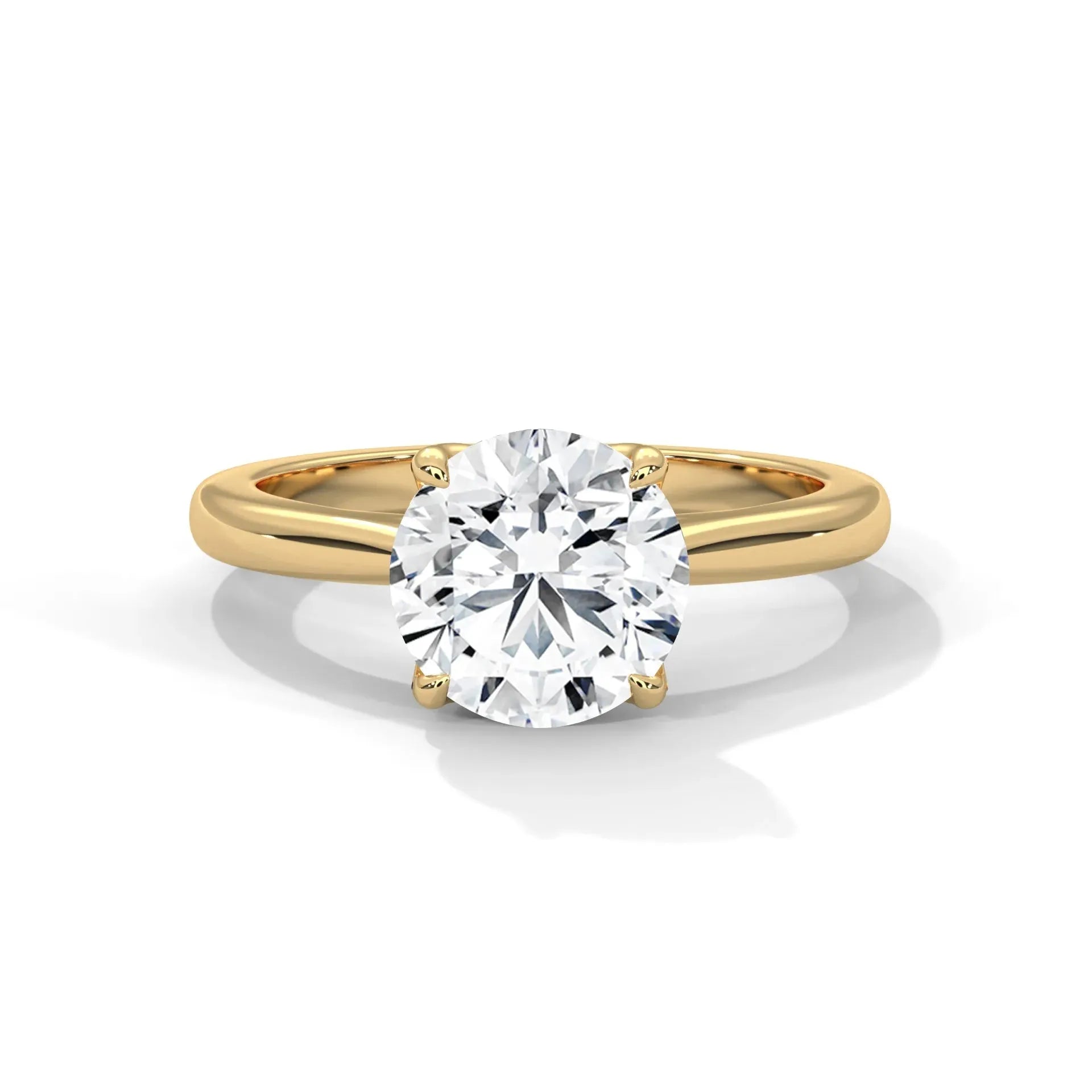 14k Yellow Gold / Oval