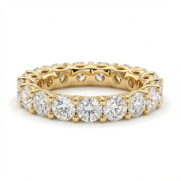 Round Scalloped Eternity Band (2 - 5 ct. tw.) - 4 ctw