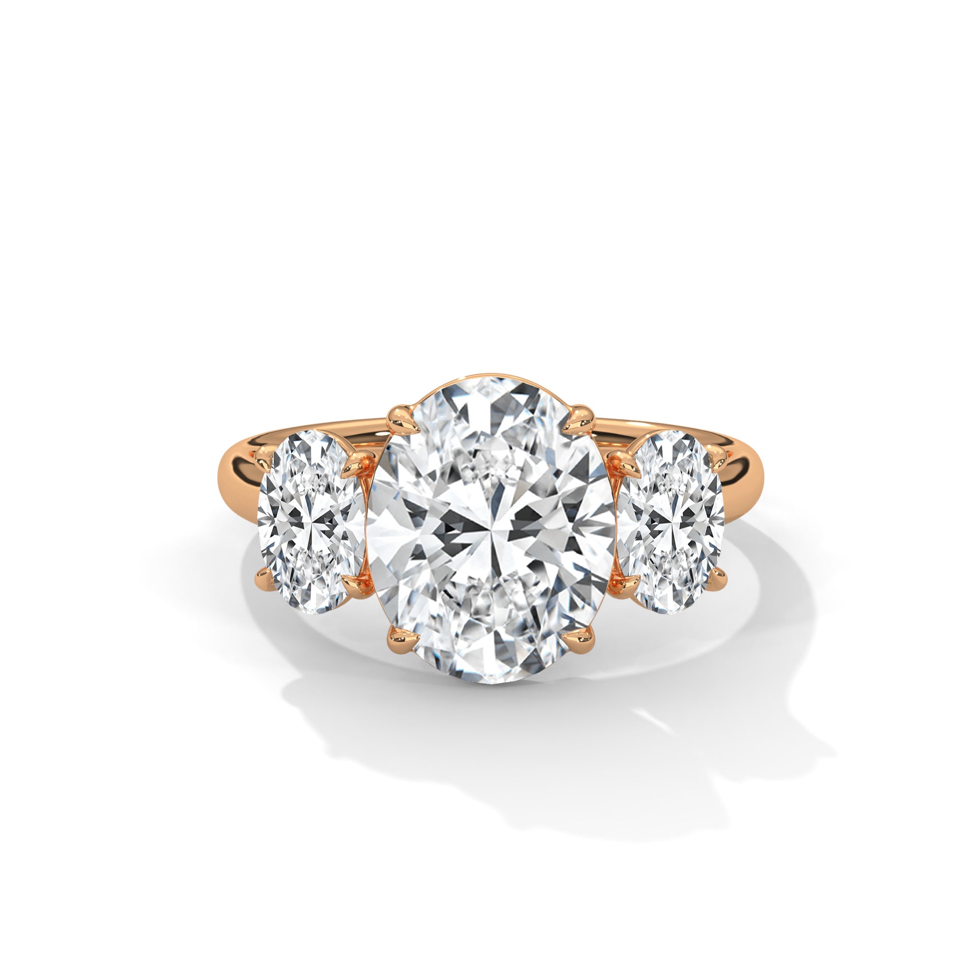 14k Yellow Gold / Oval