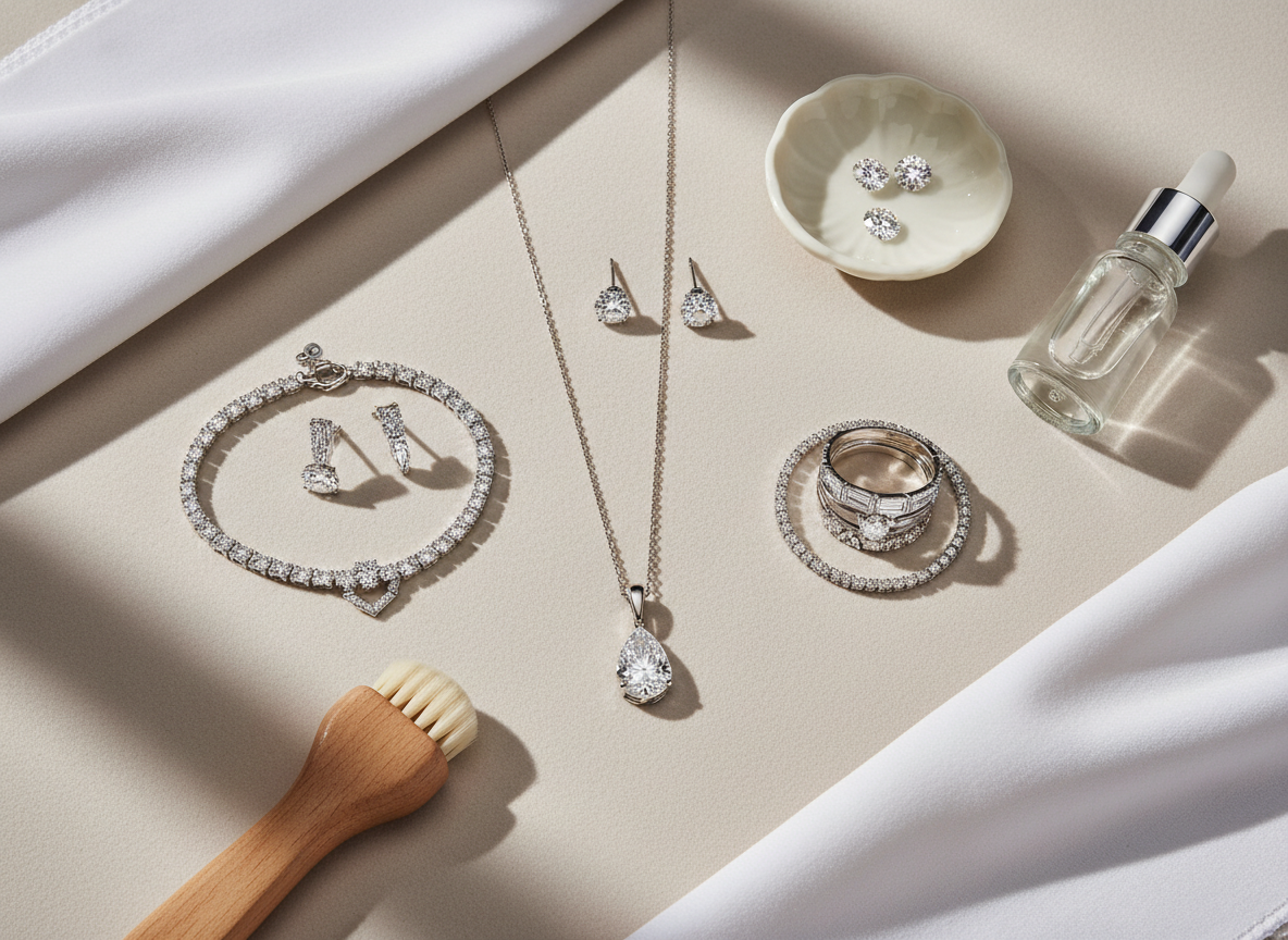 Jewelry care guide by Stienhardt & Stones for diamonds, gold, and fine jewelry