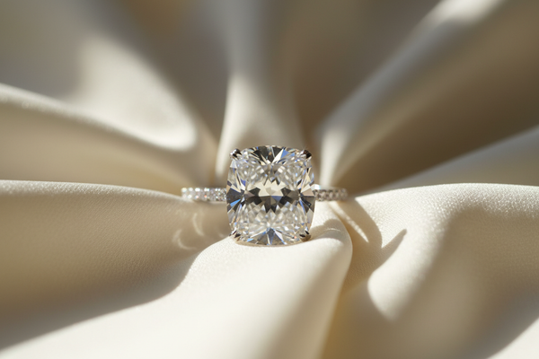 Lab‑grown diamond engagement ring from Stienhardt & Stones, ethically sourced and certified