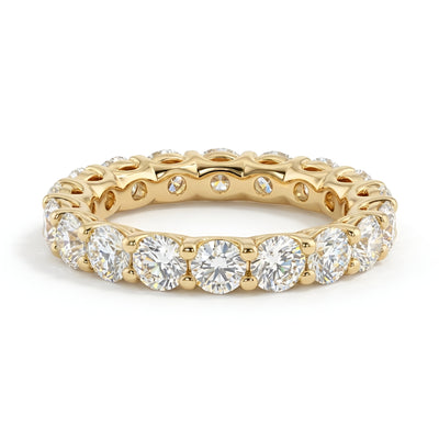 Round Scalloped Eternity Band (2 - 5 ct. tw.) - 3 ctw