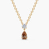 Bloom Two-Stone Lab-Grown Diamond Necklace